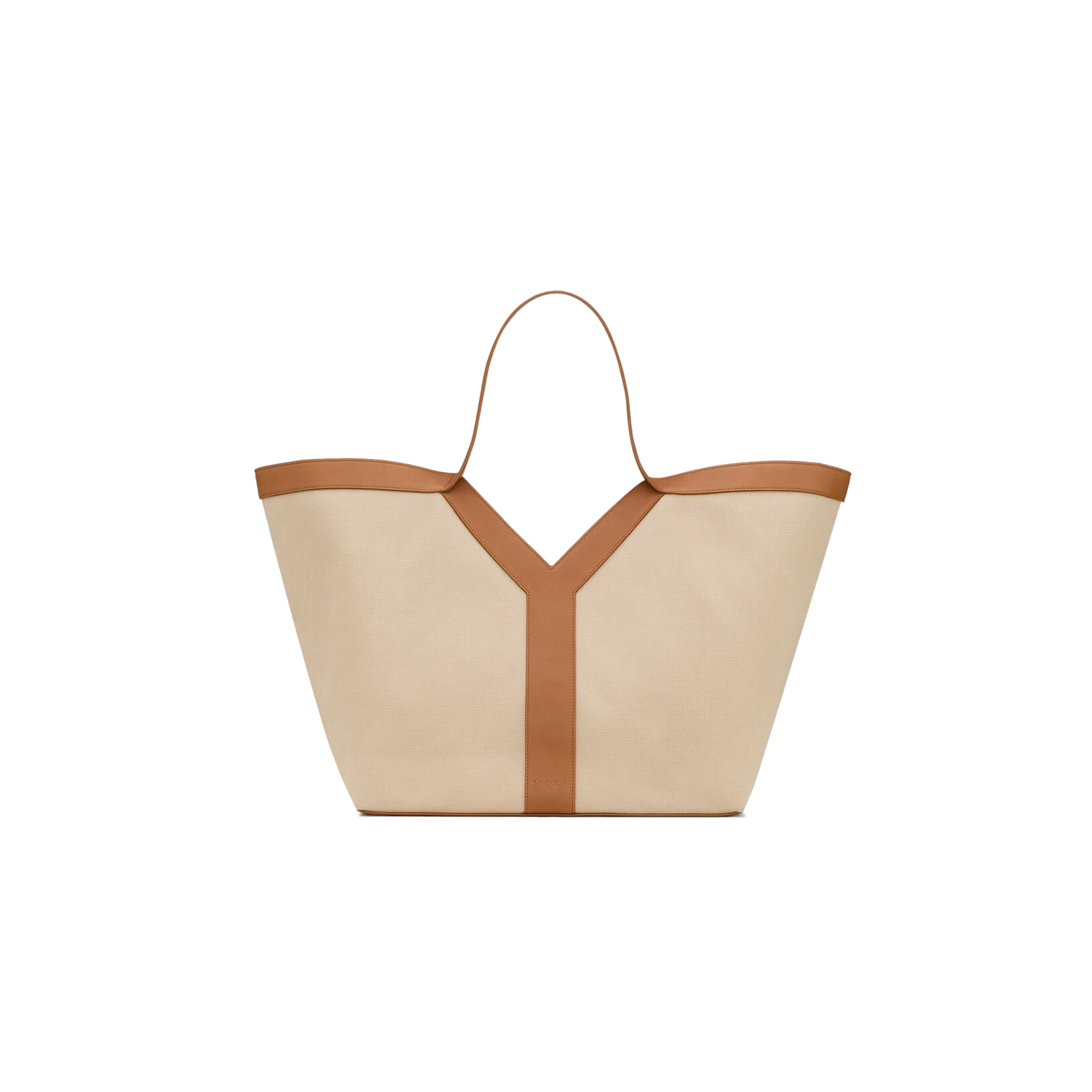 Y*L y tote in canvas and leather 817602fac7t9856 (38*33*16cm)